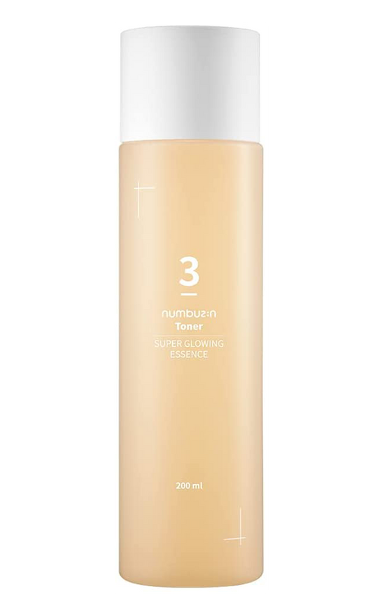 Numbuzin No.3 Super Glowing Essence Toner, 6.76 fl.oz / 200ml