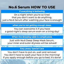 Load image into Gallery viewer, Numbuzin No.6 Deep Sleep Mask Serum, 1.69 fl.oz / 50ml

