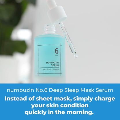 Numbuzin No.6 Deep Sleep Mask Serum, 1.69 fl.oz / 50ml