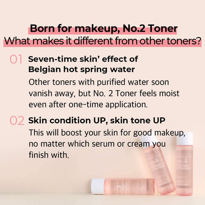Numbuzin No.2 Makeup Boosting Toner, 6.76 fl.oz / 200ml