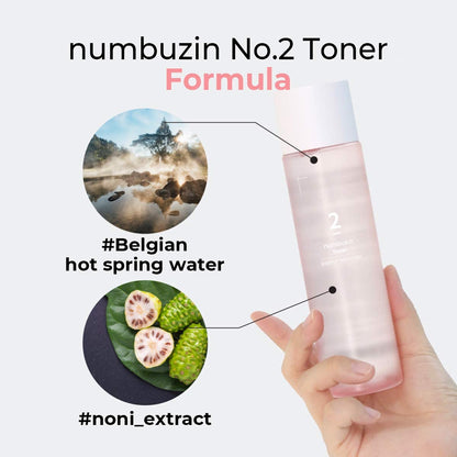 Numbuzin No.2 Makeup Boosting Toner, 6.76 fl.oz / 200ml
