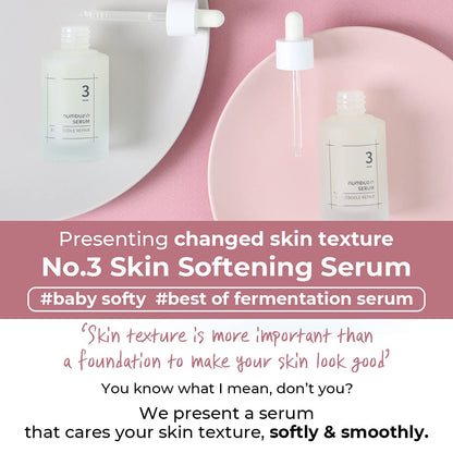 Numbuzin No.3 Skin Softening Serum 1.69 fl.oz / 50ml
