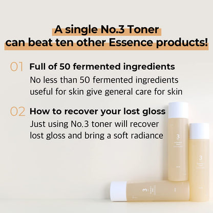Numbuzin No.3 Super Glowing Essence Toner, 6.76 fl.oz / 200ml
