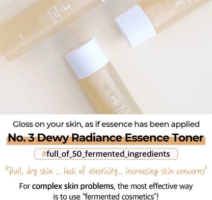 Numbuzin No.3 Super Glowing Essence Toner, 6.76 fl.oz / 200ml